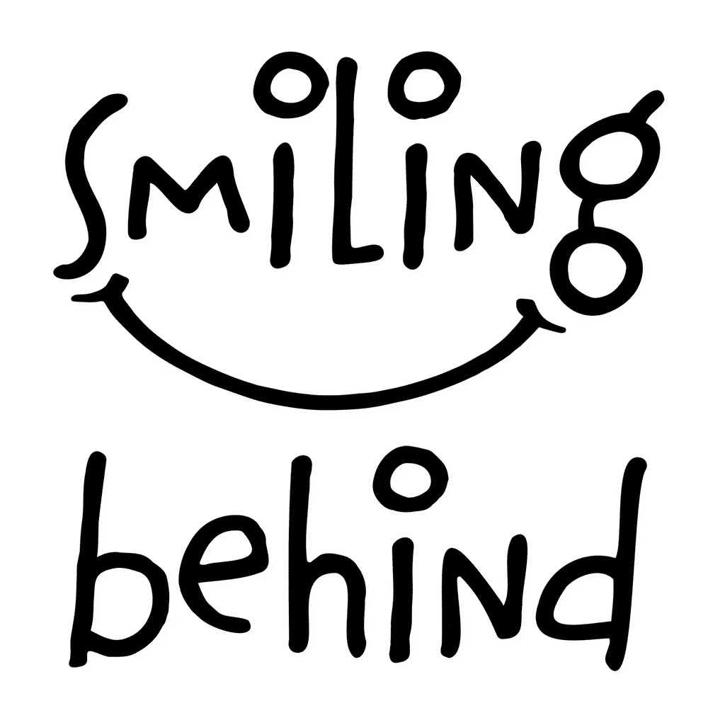 Smiling Behind 1