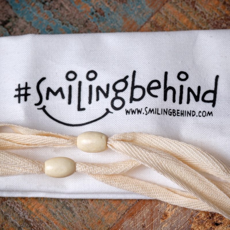 #SMILINGBEHIND Statement Maske 3