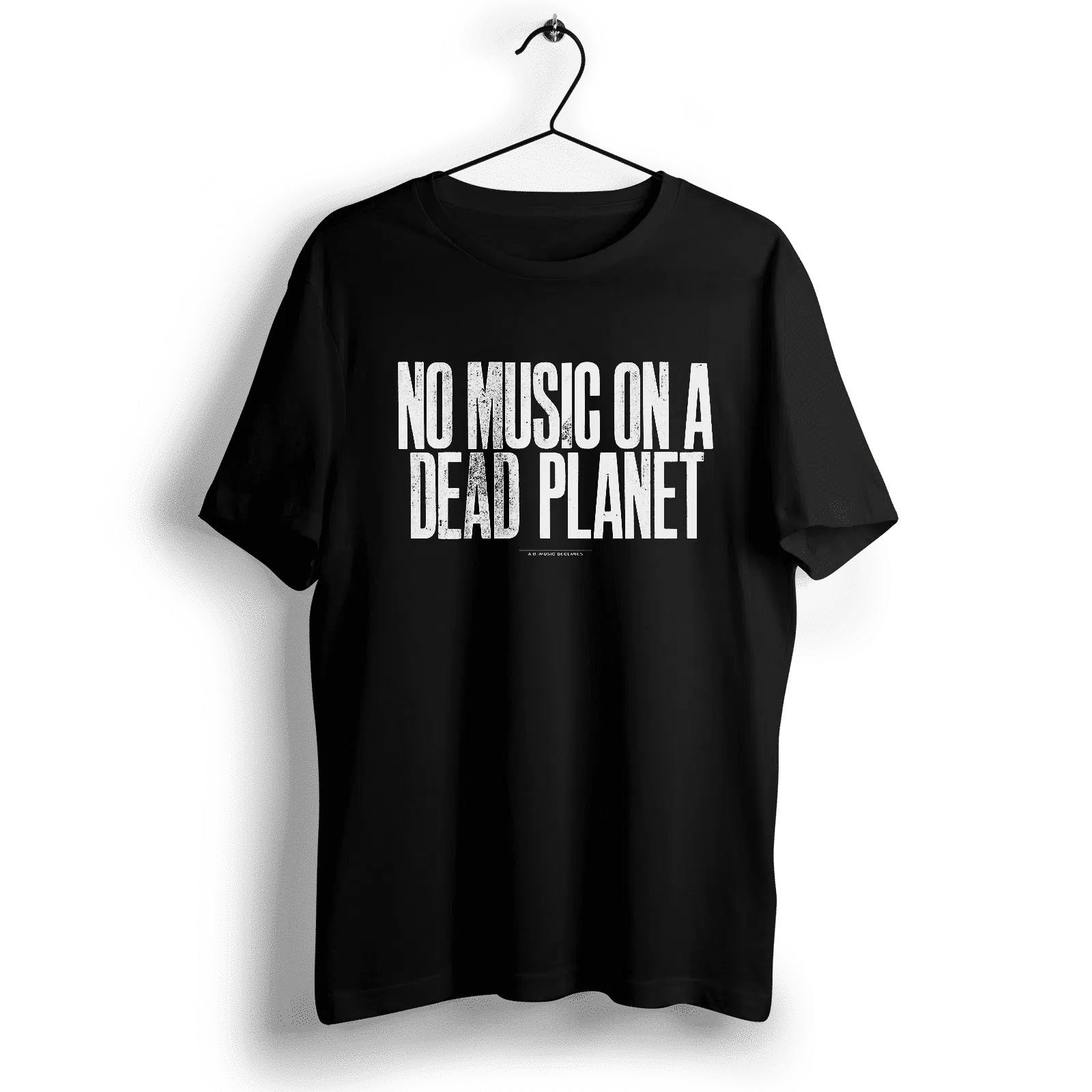 Music Declares Emergency | Anthony Burrill T-Shirt (Schwarz)