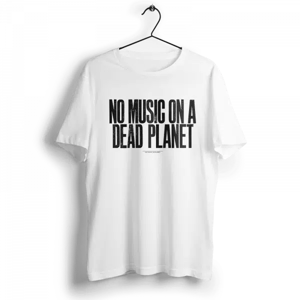 Music Declares Emergency | Anthony Burrill T-Shirt (Weiß)