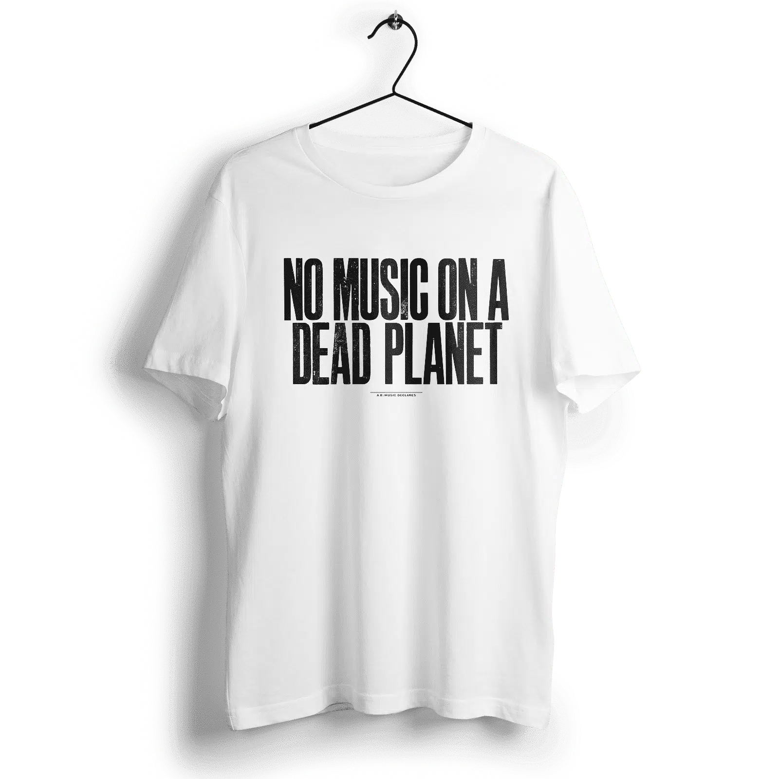 Music Declares Emergency | Anthony Burrill T-Shirt (Weiß)