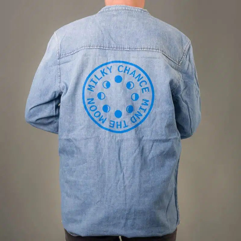 Milky Chance | 2nd Hand Merch Denim Shirt | Unique Piece!