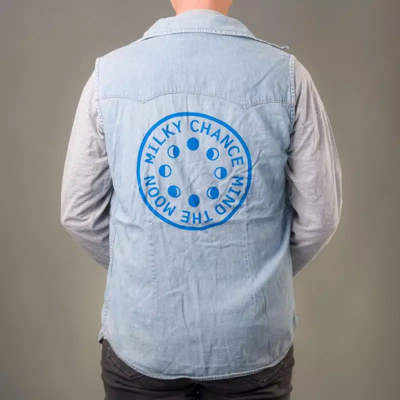 Milky Chance | 2nd Hand Merch Unisex Denim Vest | Unique Piece!