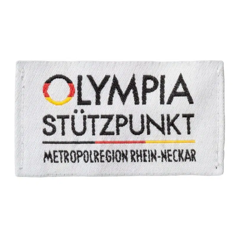 Olympiastützpunkt MRN | Beanie | Schwarz mit OSP Baumwoll-Patch – Bild 2