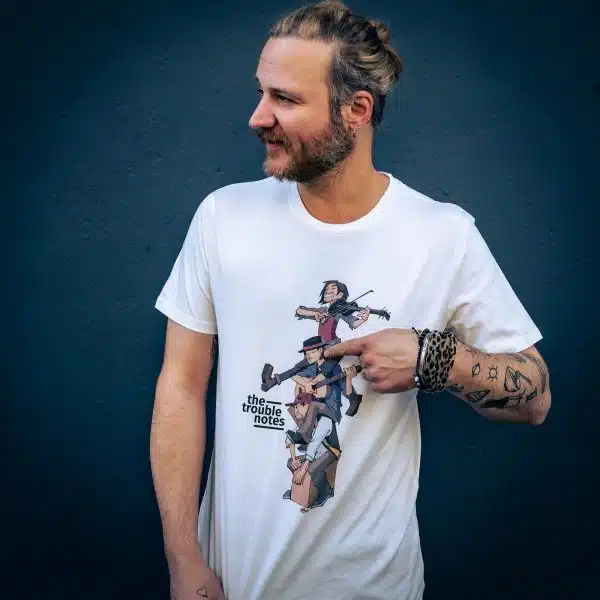 The Trouble Notes | T-Shirt | Cartoon 1