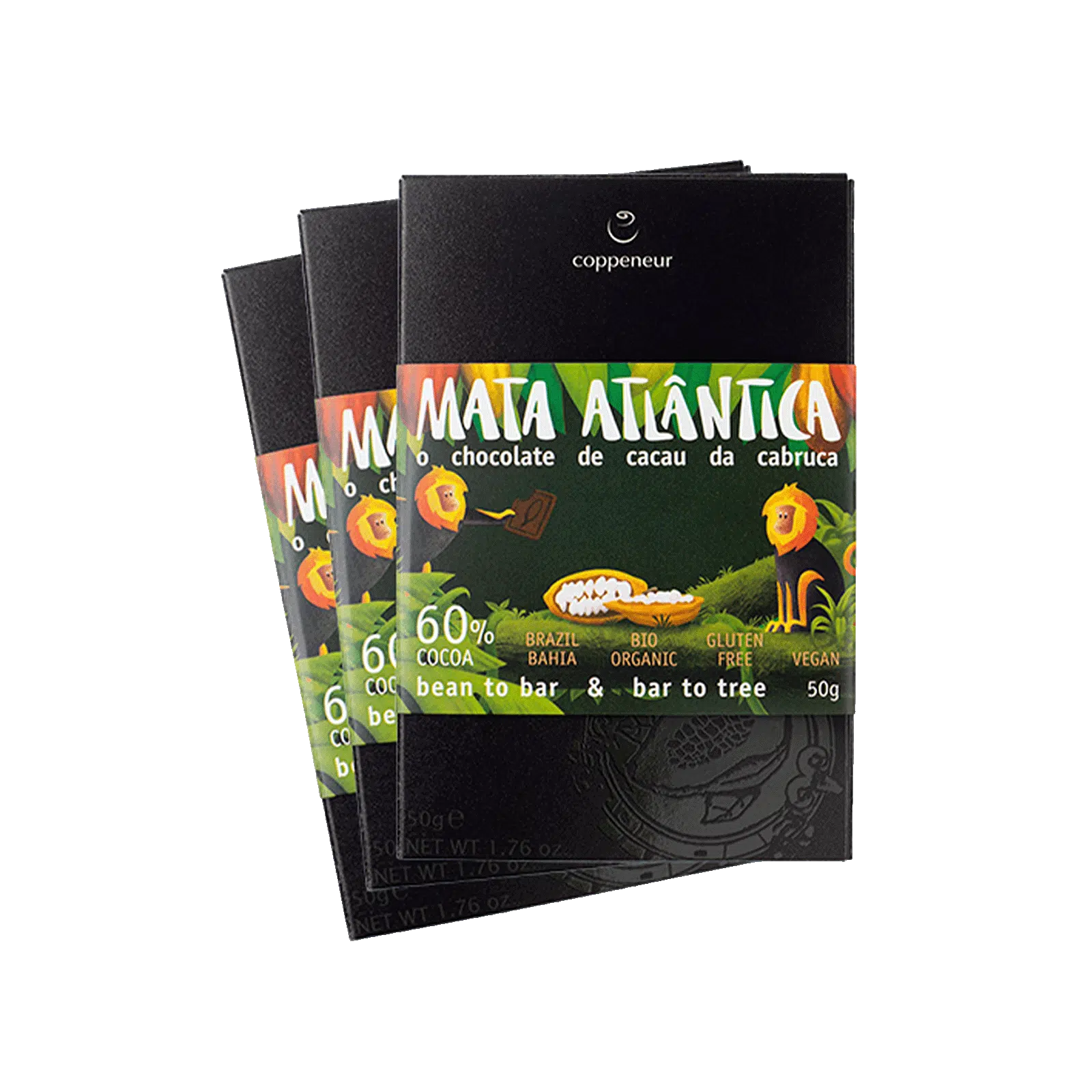 MATA ATLÂNTICA SCHOKOLADE – 3 Tafeln á 50g