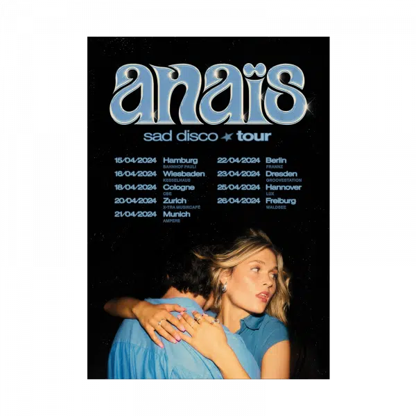 anaïs | Poster | Sad Disco Tour