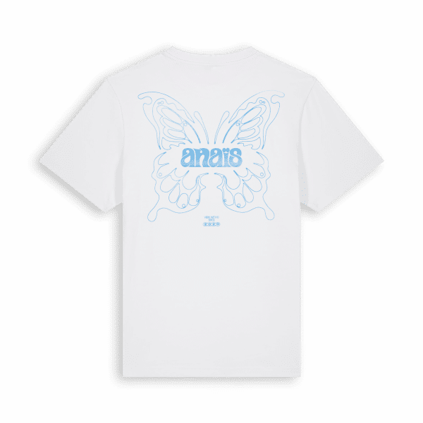 anaïs butterfly t-shirt back
