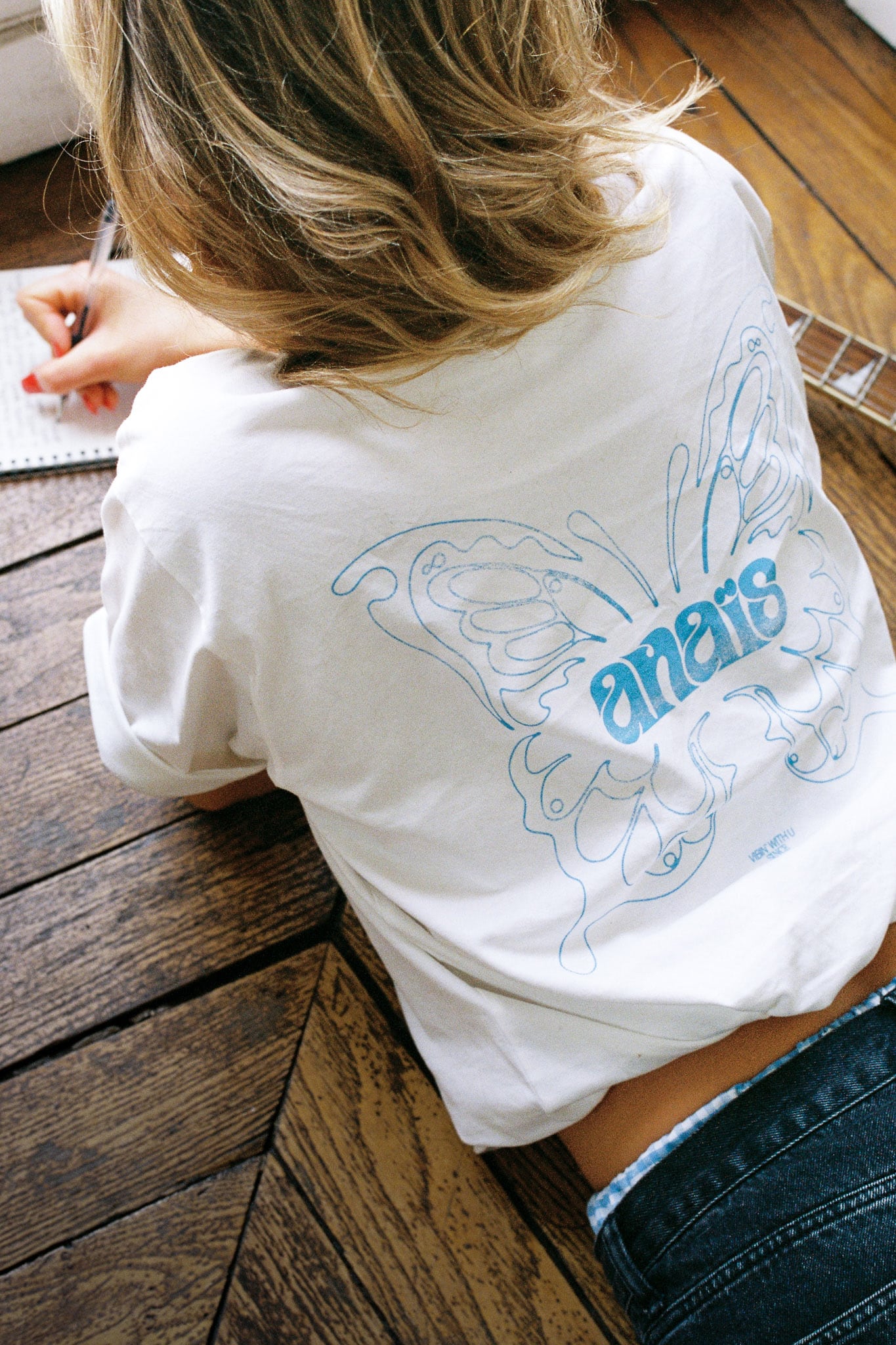 anaïs butterfly t-shirt