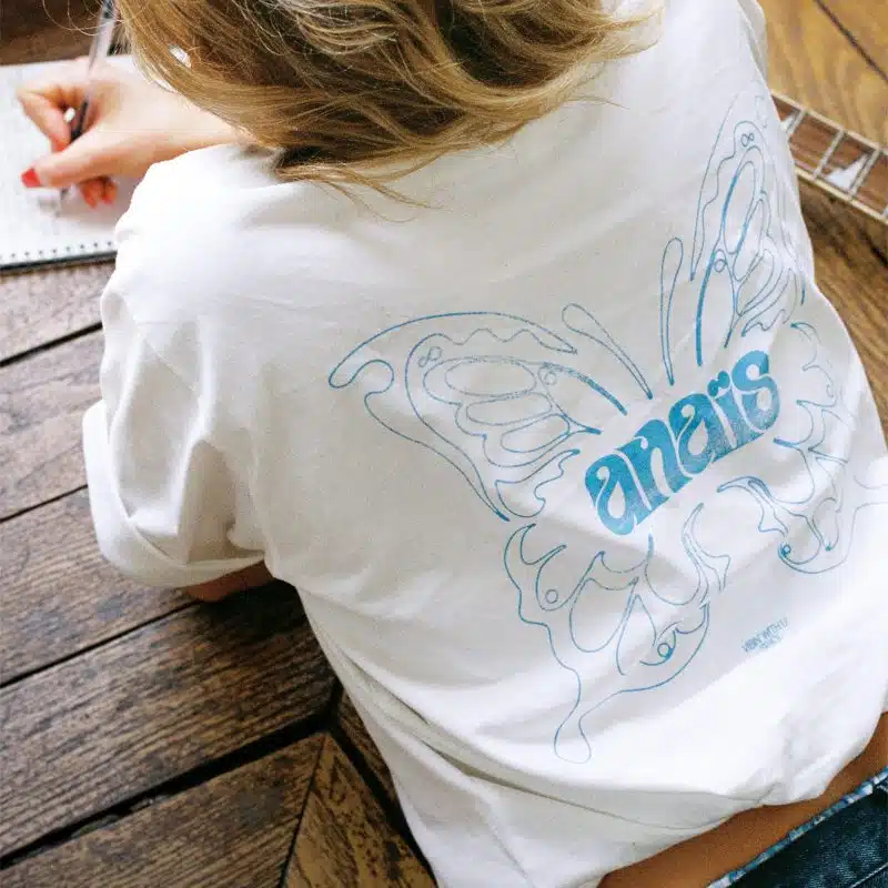 anaïs butterfly t-shirt