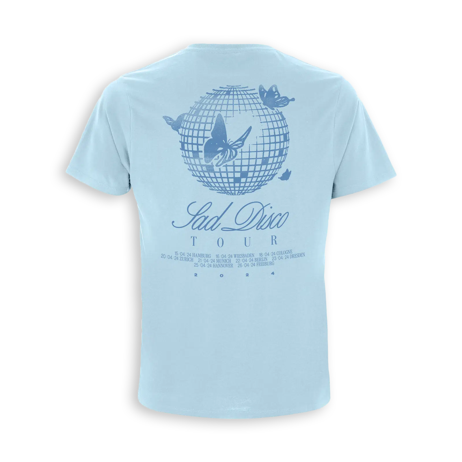 anaïs sad disco tour t-shirt back