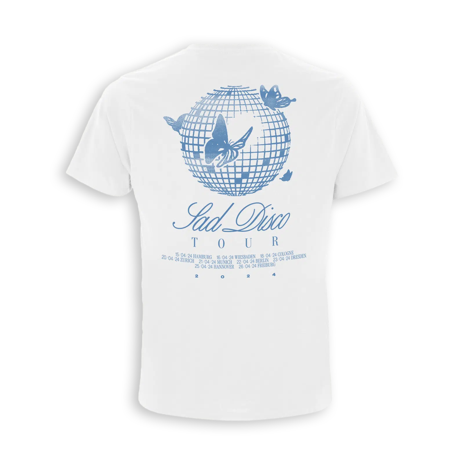 anaïs sad disco tour t-shirt back