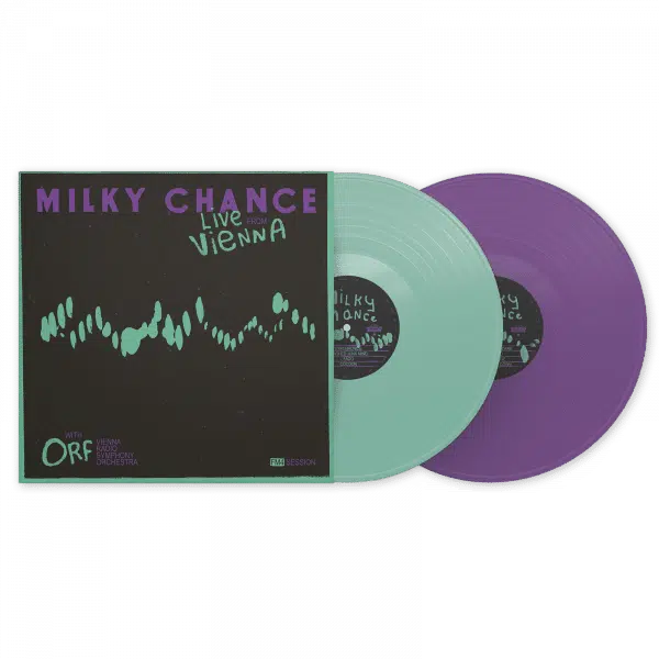 Milky Chance Live from Vienna, Double Vinyl, Front Cover