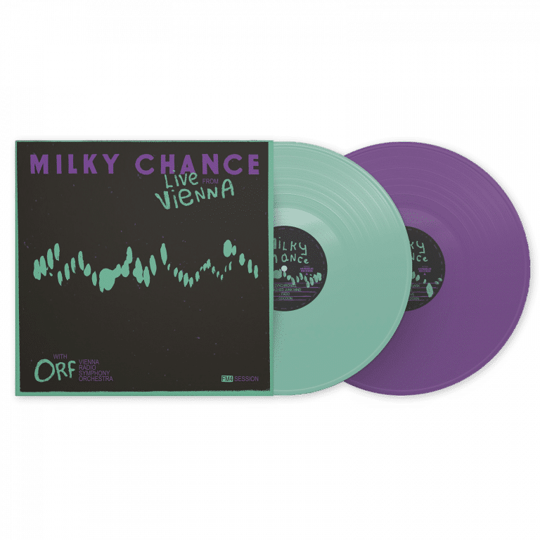 Milky Chance Live from Vienna, Double Vinyl, Front Cover