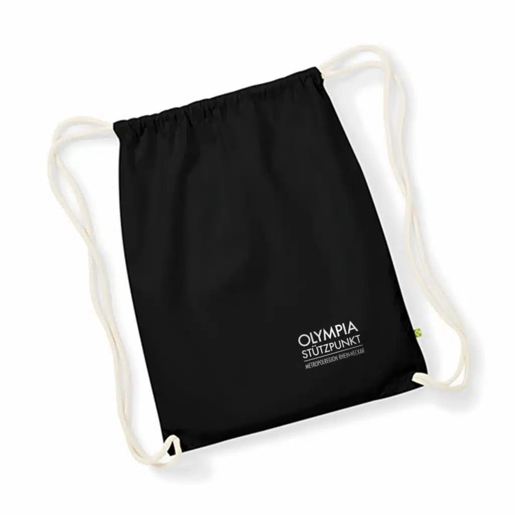 Olympiastützpunkt MRN | Gymsac | Schwarz mit OSP Logo