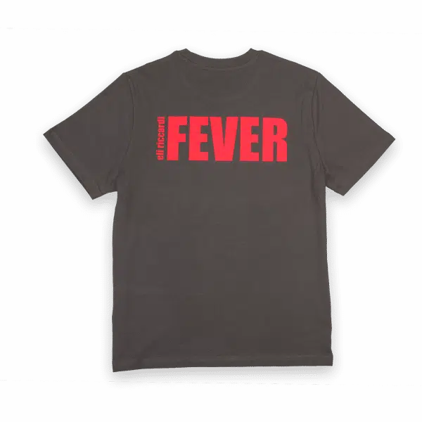 Eli Riccardi | Fever | Relaxed T-Shirt (Anthrazit) 8 Eli Riccardi - FEVER T-Shirt - Anthrazit Back