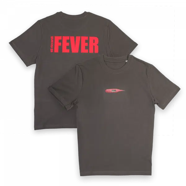 Eli Riccardi - FEVER T-Shirt - Anthrazit Front Back