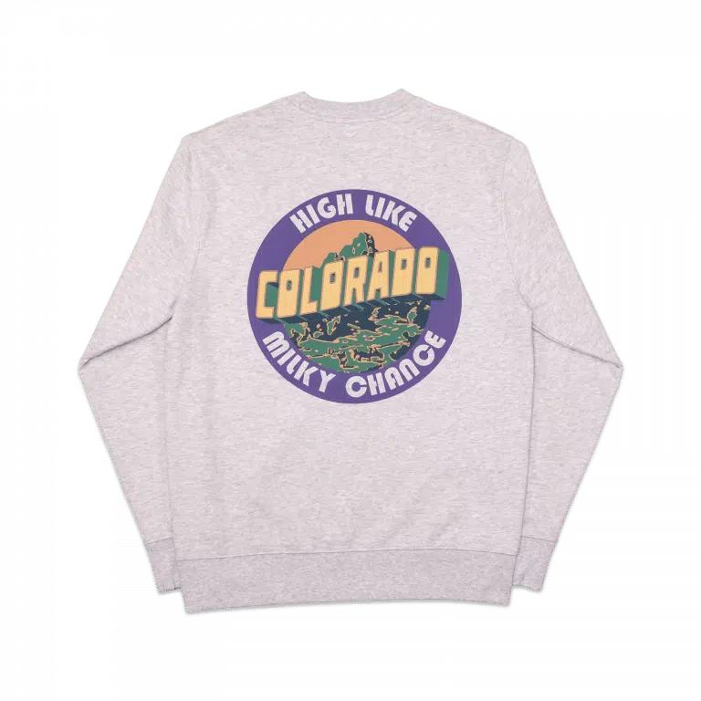 Milky Chance Crewneck Sweater Colorado Back