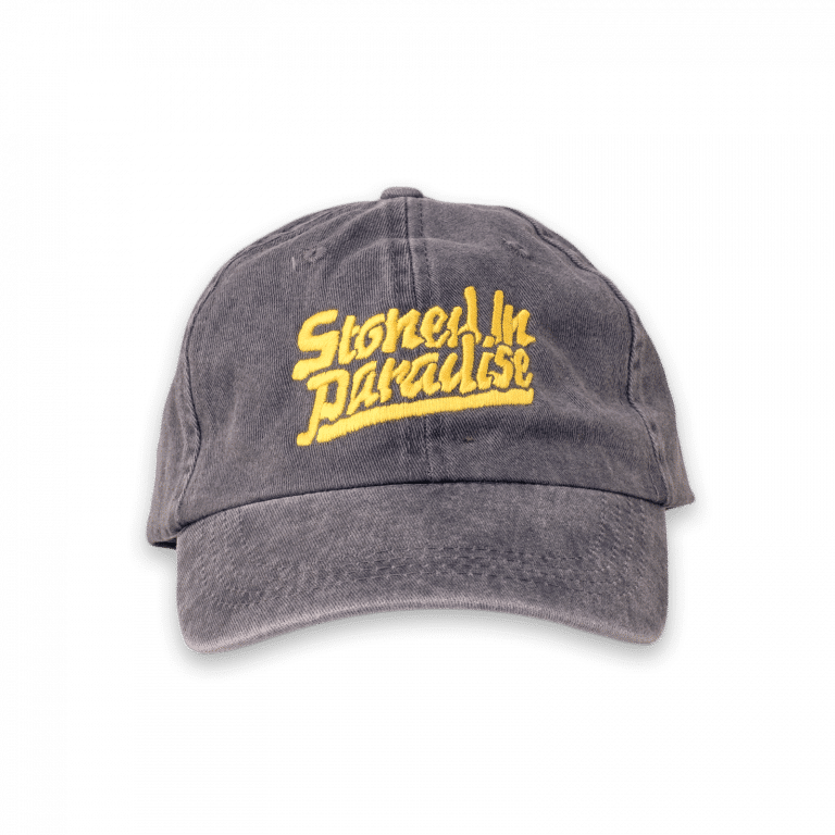 Milky Chance Cap Stoned in Paradise Black Front