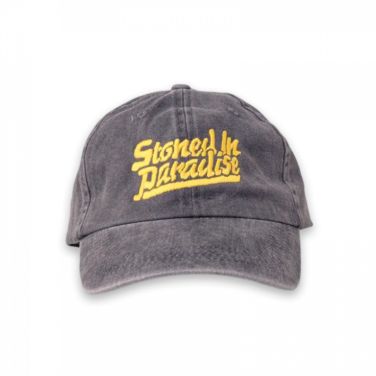 Milky Chance Cap Stoned in Paradise Black Front