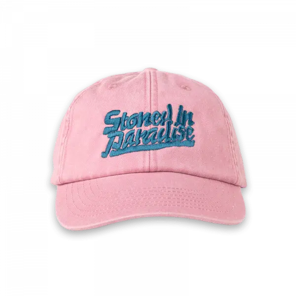 Milky Chance Cap Stoned in Paradise Pink Front