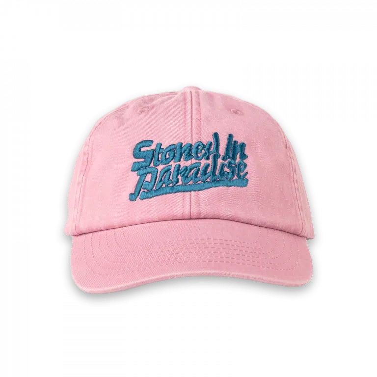 Milky Chance Cap Stoned in Paradise Pink Front