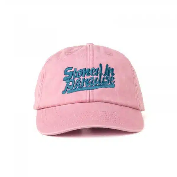 Milky Chance Cap Stoned in Paradise Pink Front
